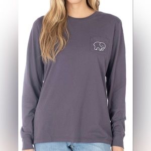 Purple Ivory Ella Long Sleeve Tee